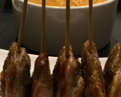 Filets de caille sauce satay