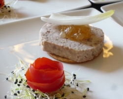 Terrine de faisan &amp; confit d&#039;oignon