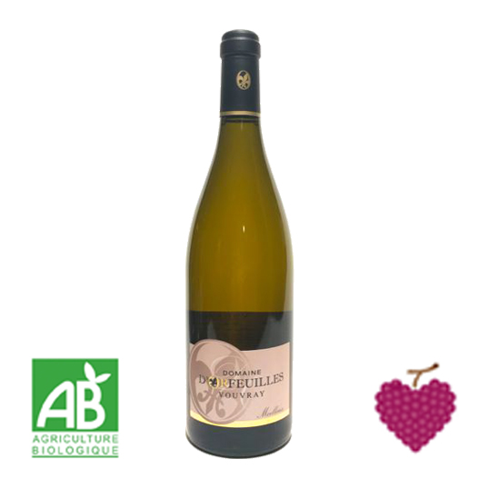 Vallée de la Loire, Vouvray, Domaine d'Orfeuilles, Moelleux, 2015
