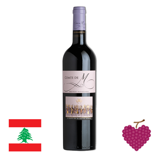 Liban, Bekaa Valley, Château Kefraya, Comte de M