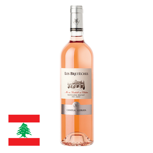 Liban, Bekaa Valley, Les Bretèches Rosé, Château Kefraya