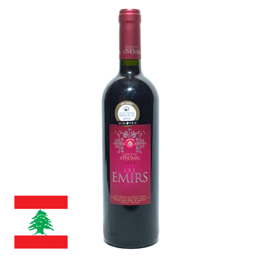 Liban, Clos St-Thomas, Les Emirs, 2014